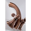 image:imageKingston Brass KB958ACL American Classic MiniWidespread Bathroom Faucet with Plastic PopUp Brushed NickelAntique Copper