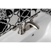 image:imageKingston Brass KB958ACL American Classic MiniWidespread Bathroom Faucet with Plastic PopUp Brushed NickelBrushed Nickel