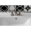 image:imageKingston Brass KB958ACL American Classic MiniWidespread Bathroom Faucet with Plastic PopUp Brushed NickelBrushed Nickel