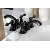 image:imageKingston Brass KB958ACL American Classic MiniWidespread Bathroom Faucet with Plastic PopUp Brushed NickelMatte Black