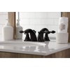 image:imageKingston Brass KB958ACL American Classic MiniWidespread Bathroom Faucet with Plastic PopUp Brushed NickelOil Rubbed Bronze