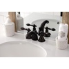 image:imageKingston Brass KB958ACL American Classic MiniWidespread Bathroom Faucet with Plastic PopUp Brushed NickelOil Rubbed Bronze