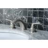 image:imageKingston Brass KB959 Magellan II 4Inch to 8Inch Mini Widespread Lavatory Faucet with Metal lever handle Polished Brass and Brushed NickelSatin Nickel
