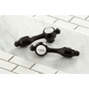 image:imageKingston Brass KS1101TAL Tudor Basin Tap Faucet Polished ChromeOil Rubbed Bronze