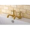 image:imageKingston Brass KS1102AX Heritage Basin Tap Faucet Polished Brass 438 x 25 x 188Brushed Nickel