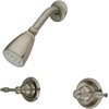 image:imageKingston Brass KS2951DL Concord Mini Widespread Lavatory Faucet 5Inch Spout Reach Polished ChromeBrushed Nickel