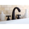 image:imageKingston Brass KS2951DL Concord Mini Widespread Lavatory Faucet 5Inch Spout Reach Polished ChromeOil Rubbed Bronze