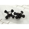 image:imageKingston Brass KS3951PKX Duchess MiniWidespread Bathroom Faucet Polished ChromeOil Rubbed Bronze