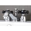 image:imageKingston Brass KS3951PKX Duchess MiniWidespread Bathroom Faucet Polished ChromePolished Chrome