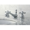 image:imageKingston Brass KS3958AX Restoration MiniWidespread Bathroom Faucet Brushed Nickel
