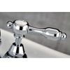image:imageKingston Brass KS7971TAL 4 34 in Spout Reach Bridge Lavatory Faucet with Brass Pop Up Polished ChromePolished Chrome