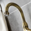 image:imageKingston Brass KS7995TAL Tudor Bridge Bathroom Faucet Oil Rubbed BronzeAntique Brass