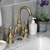 image:imageKingston Brass KS7995TAL Tudor Bridge Bathroom Faucet Oil Rubbed BronzeAntique Brass
