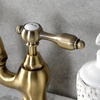 image:imageKingston Brass KS7995TAL Tudor Bridge Bathroom Faucet Oil Rubbed BronzeAntique Brass