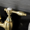 image:imageKingston Brass KS7995TAL Tudor Bridge Bathroom Faucet Oil Rubbed BronzeBrushed Brass