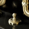 image:imageKingston Brass KS7995TAL Tudor Bridge Bathroom Faucet Oil Rubbed BronzeBrushed Brass