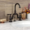 image:imageKingston Brass KS7995TAL Tudor Bridge Bathroom Faucet Oil Rubbed BronzeOil Rubbed Bronze