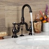 image:imageKingston Brass KS7995TAL Tudor Bridge Bathroom Faucet Oil Rubbed BronzeOil Rubbed Bronze