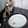 image:imageKingston Brass KS7995TAL Tudor Bridge Bathroom Faucet Oil Rubbed BronzePolished Brass