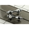 image:imageKingston Brass KS7995TAL Tudor Bridge Bathroom Faucet Oil Rubbed BronzePolished Chrome