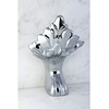 image:imageKingston Brass VCTNC0 Aqua Eden 4Piece Set Lion Cast Iron Tub Feet in Matte BlackPolished Chrome