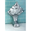 image:imageKingston Brass VCTNC0 Aqua Eden 4Piece Set Lion Cast Iron Tub Feet in Matte BlackPolished Chrome