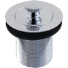 image:imageKingston Brass DLT20CP 112 Lift and Turn Tub Drain with 2 Body Thread Polished Chrome