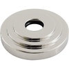 image:imageKingston Brass FLMODERN6 3Inch OD Decorative Escutcheon Flange 34 Inch ID Polished Nickel