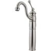 image:imageKingston Brass KB1428BL Heritage Vessel Sink Faucet with Optional Cover Plate Brushed NickelBrushed Nickel