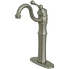 image:imageKingston Brass KB3425BL Victorian Vessel Sink Faucet Oil Rubbed BronzeBrushed Nickel