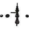 image:imageKingston Brass KB6320DL Concord ThreeHandle Bidet Faucet Matte BlackMatte Black