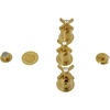 image:imageKingston Brass KB6327ZX Millennium ThreeHandle Bidet Faucet Brushed BrassBrushed Brass