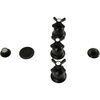 image:imageKingston Brass KB6327ZX Millennium ThreeHandle Bidet Faucet Brushed BrassMatte Black