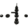 image:imageKingston Brass KB6328NDL NuvoFusion Bidet Faucet Brushed NickelMatte Black