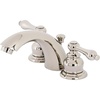 image:imageKingston Brass KB946ALPN Victorian MiniWidespread Bathroom Faucet Polished Nickel 8 x 45 x 338Polished Nickel