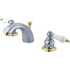 image:imageKingston Brass KB948B Victorian Mini Spread Lavatory Faucet Brushed Nickel 45 x 35 x 206Chrome