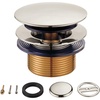 image:imageKingston Brass KBU2006 Eugene TipToe Tub Drain Conversion Kit Polished Nickel
