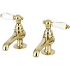image:imageKingston Brass KS3202PL Restoration Basin Tap Faucet Polished BrassPolished Brass