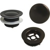 image:imageKingston Brass VTDETRIM3 Trimscape Toe Touch Tub Drain Trim Kit with Overflow Plate Antique BrassOil Rubbed Bronze