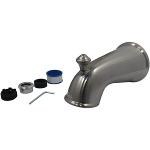 image:imageKINGSTON BRASS K1275A8 6Inch Universal Diverter Tub Spout Brushed NickelBrushed Nickel