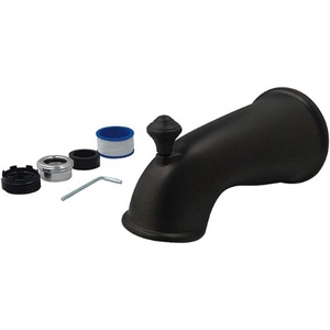 image:imageKINGSTON BRASS K1275A8 6Inch Universal Diverter Tub Spout Brushed NickelOil Rubbed Bronze