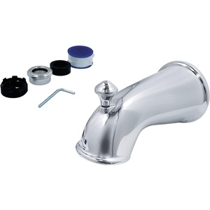 image:imageKINGSTON BRASS K1275A8 6Inch Universal Diverter Tub Spout Brushed NickelPolished Chrome