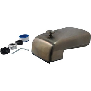 image:imageKINGSTON BRASS K1293A1 Universal Diverter Tub Spout Polished ChromeBrushed Nickel