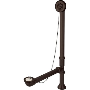 image:imageKingston Brass CC2093 Clawfoot Tub Waste amp Overflow Drain 20 Gauge Antique BrassOil Rubbed Bronze
