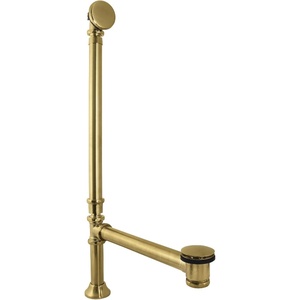 image:imageKingston Brass CC2716 Vintage Double Swivel Toe Touch Waste and Overflow Polished Nickel