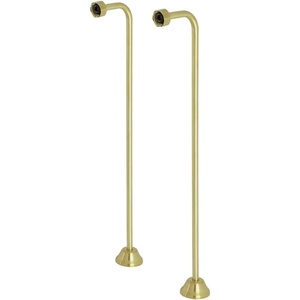 image:imageKingston Brass CC467 Single Offset Bath Supply Brushed Brass