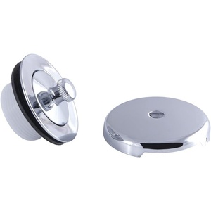 image:imageKingston Brass DLT5301A2 Made to Match Lift amp Turn Tub Drain Kit Polished BrassPolished Chrome
