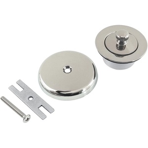 image:imageKingston Brass DLT5301A2 Made to Match Lift amp Turn Tub Drain Kit Polished BrassPolished Nickel