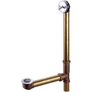 image:imageKingston Brass DTL1168 Bath Tub Drain and Overflow Brushed Nickel 255 x 125 x 175Polished Chrome