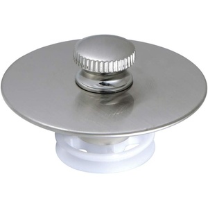 image:imageKingston Brass DTL5304A5 Quick CoverUp Tub Stopper Oil Rubbed BronzeBrushed Nickel